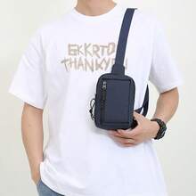 New Lightweight, Slim Fit Casual Sports Chest Bag/Sling Bag For Men, Water-Resistant, Durable, Key Holder - Multicolor - View 9