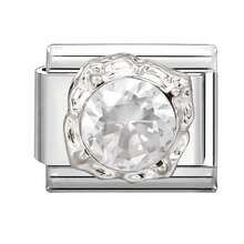 1件装DIY意大利模块化手链，饰有心形和蝴蝶结，适合作为派对礼物送给朋友/情侣，适用于圣诞节、新年、万圣节、情人节等场合。设计精美，采用不锈钢材质，兼具实用性和时尚感，并镶嵌水钻，营造圣诞氛围，可用于圣诞装饰、派对穿搭、圣诞礼物、家居装饰、复古夏季、优雅装扮、万圣节配饰等，四季皆宜，也适合学校、晚会、毕业典礼等场合佩戴。 - M293761 - 查看 15