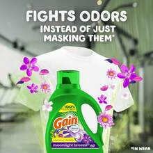 Gain Moonlight Breeze HE Deep Cleaning Concentrated Liquid Laundry Detergent, 61 Loads, 88 Fl Oz(Pack Of 1) - 液體 - 查看 3