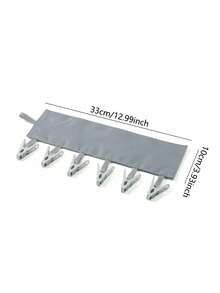 Portable Travel Fabric Clothes Hanger Multifunctional Folding Clothes Clip Sock Underwear Clip For Hotel, Travel Accessories Drying Rack Suitable For Luggage Closet Organization Travel Accessories Travel Essentials Car Accessories Outdoor Accessories Air Plane Case Useful Things Travel Must Haves Beach Vacation Holiday Essentials School Accessories Back To School Supplies Stuff Travel Essentials Household Items Home Essentials - 彩色 - 查看 9