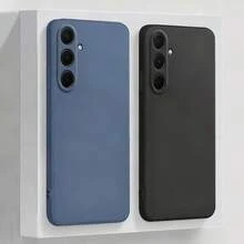 2 件装极简防摔手机壳，黑灰色，兼容三星 Galaxy S25/S25 Plus/S25 Ultra/A16/A36/A26/A56/A50/A12/A32/A52/A72/A51/A21S/A13/A14/S24/S24 Plus/S24 Ultra/S20/S23/S22/A53/S20 FE/S21、11/12 Pro/12/12X/13 Pro/14 Pro/15 Pro、10/9/Note 9/12C/Note 11 Pro/Note 8 Pro/9C/9A，国际版，非国内版 - 彩色 - 查看 65