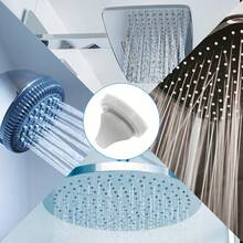 sourcing map 25 Stück Duschkopf Ersatzdüsen, Silikon Düsensprinkler Runde Spitze Duschkopf Reparaturteile Passend für Lochdurchmesser 5mm, Hellgrau-7286 - 5 mm - Übersicht 7