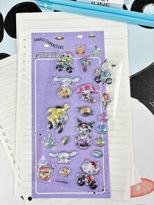 3D贴纸、可爱儿童贴纸、贴纸材料、文具批发、玩具 - 彩色 - 查看 3