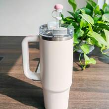 4 Pack Silicone Cowboy Hat Straw Covers Cap Compatible With Stanley Cup 30 40 Oz, Cute Funny Tumbler Straw Topper Accessories For Man & Woman Christmas Gift - 菇 - 查看 7