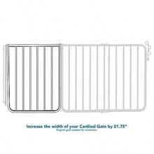 Cardinal Pet Gates 21.75 Pulgadas de extensión Color Blanco - Blanco - Ver 7