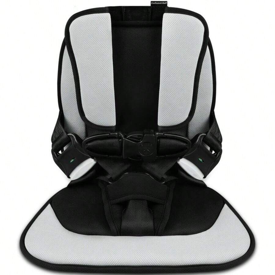 Craftsman Golf Child Positioner For Golf Carts, 5 Point Harness To Keep Kids Secure In Golf Cart, Universal Fit For Most Golf Carts - Gray - 查看 1