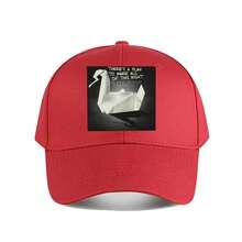 Plan Swan Inspirational Art Baseball Cap Fashion Outdoor Sports Sunhat Men Snapback Cap Women's - Black - View 10