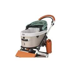 Airbuggy Funda de algodón grande para Pet DOME3 LARGE COT COVER COTTON GREY/Dome 3 funda de algodón gris/ AD1185 - Color gris - Ver 1