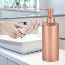 CYPNZJchao Dispensador Jabon 550 Ml Dispensador De De Lavamanos De Encimera Acero Inoxidable De Oro Rosa Dispensador De con Bomba Manual Apto dispensador jabon liquido para Cocina Baño LavamanosFashion - 227353056 - Ver 5
