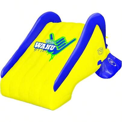 Rippa Dippa Pool Slide U2013 Steep High - Speed Ride With Continuous Spray System U2013 Durable Inflatable Design Outdoor Swimming Pool Fun U2013 70kg Weight Limit