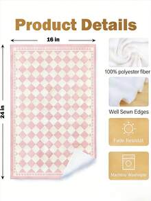 2 Pcs Boho Abstract Kitchen Towels, Dish Tea Towels For Kitchen Decor, Retro Mid Century Modern Hand Towels For Bathroom Decor, 16x24 Inch - 粉色 - 查看 2