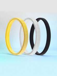 2/6pcs Shirt Sleeve Holder, Elastic Metal Armband, Non-Slip Sleeve Cuffs, Unisex