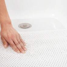 CYPNDuck Brand Softex - Tapete de Ducha Lavable a máquina 21 x 21 Pulgadas Color Blanco Antideslizante 285154Fashion - 219748372 - Ver 9