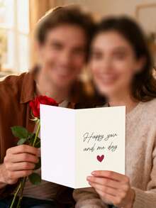 1pc Greeting Card With Envelope, Funny Birthday Card, Boyfriend/Girlfriend Humor Card, Happy Birthday, Back To School, Back To School Supplies, Birthday Card Valentine's Day Gift, Anniversary Card, Funny Valentine's Day Card, Amazing Wife, Valentine's Day Gift Box Card - Xk250 - View 3