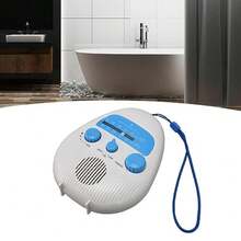 CYPNASHATA Radio de Ducha a Prueba de Agua Radio Am FM para Baño Radio de Ducha con Batería Radio Portátil Altavoz IncorporadoFashion - 219747190 - Ver 6