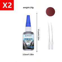 WHILELIFE Fast Drying Liquid Tire Repair Glue - Ultra Strong Bond Adhesive For Tire Crack & Rubber Surface Repairs | Perfect Seal & High Durability - Liquid Tire Repair Glue - View 9