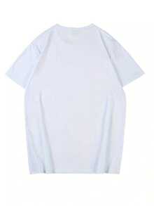 Disney Mother's Day Women'S Popular Item Featuring A Printed Design With Red Sequined Bows, Heart-Shaped Glasses, And A Minnie Mouse Head. This Short-Sleeve Round-Neck T-Shirt Is Casual, Comfortable, Stylish, And Versatile, Suitable For Spring, Summer - White - View 2