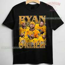 Ryan O'Reilly Shirt, Ryan O'Reilly T-Shirt,  Ryan O'Reilly T-Shirt, Bootleg Rap Hockey T-Shirt, Predators Hockey Shirt - Schwarz - Übersicht 6