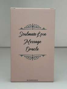 10.5x6.5cm Soulmate Love Message Oracle Cards, Accurate Divination And Simple Tarot Reading, Suitable For Beginners, Family Gatherings, Entertainment Games, Game Gifts, Card Games, Party Board Games, Couples & Friends Interactive Mini Games, Truth Or Dare Card Games, Leisure Games, Portable Cards, Friends Gathering Board Games, Holiday Travel Entertainment Games, Couples Card Games - Multicolor - View 10