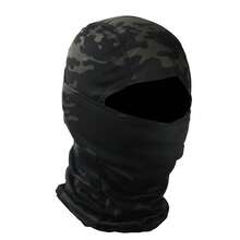 Musion Balaclava Hood Tactical Balaclava Breathable Mesh UV Protection Motorcycle Full Face Mask Hoody Neck Camouflage Full Face Mask - Multicolor - View 5