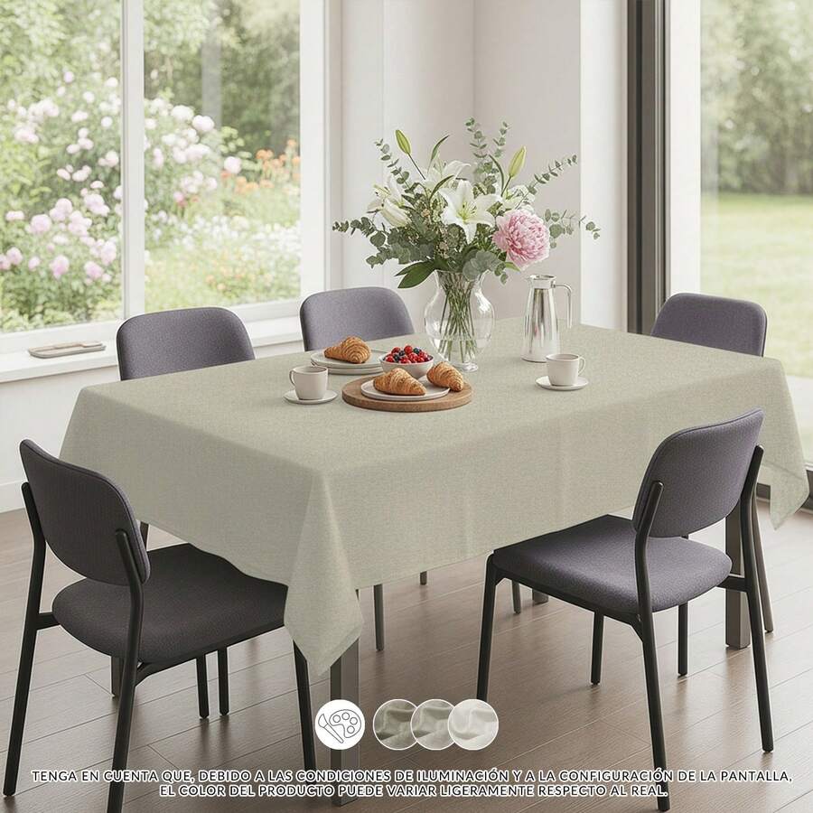 Tablecloths - Mocha Brown - View 1