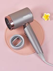 CRASTS 家用大功率吹风机，风力强劲，温和护发，快速干发，冷热风两用，便携式旅行吹风机，静音运行，带集风嘴 - 查看 11