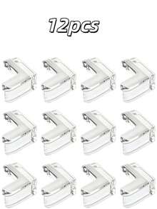 12pcs Silicone Furniture Corner Guards, Transparent Soft Edge Protectors, Corner Bumpers, Best Clear Table Corner Cushions, Protect Furniture & Cabinets From Sharp Edges - Clear - View 9