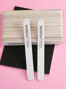 10/6/2Pcs Nail Files - 180/240 Grit Nail Art Buffering Files Double Sided Fingernail Files Professional Emery Boards Nail Care Files Manicure Pedicure Tools For Acrylic Artificial - Multicolor - View 8