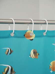 VENECIA Shower Curtains - Yellow - View 3