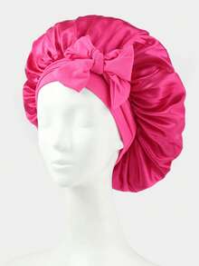 Women's Double-Layer Cotton Sleep Cap, Eye Mask Twist Headband, Satin Sleep Cap, Shower Cap, Breathable Sleep Cap, Hair Care Cap, Silk Sleep Cap Hair Sleep Cap - Multicolor - View 11