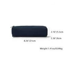 Studen Oxford Cloth Color Pencil Case Bag Storage Cosmetic Bag For Schoolsss - 皇家藍 - 查看 3