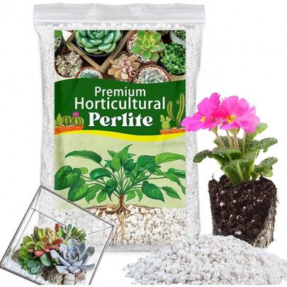 Premium Orchid Potting Mix Pine Bark Perlite Blend - Enhanced Drainage Airflow For Healthy Indoor Plants Orchids Garden Repotting Planting 1QT Size