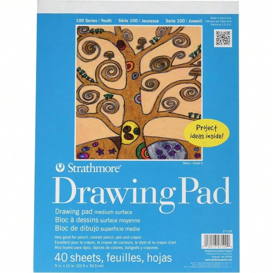 CYPNStrathmore 27-109 100 Series Youth Drawing Pad 9 por 12" 40 hojasFashion - 227450513 - Ver 1