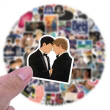 Bộ 60 miếng dán chịu nhiệt, hình dán hoạt hình đẹp mắt, miếng dán chịu nhiệt dùng cho sách, miếng dán chống thấm nước cho bình nước, máy tính xách tay, sổ tay, điện thoại, hành lý, tủ lạnh. - Nhiều màu - Xem 9