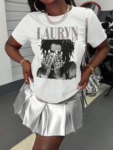 Women T-Shirts - White - View 2