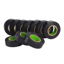 YITAPE 5 Rolls Professional Waterproof Black Electrical Tape/Wire Tape, 0.71 Inch Wide, 32.8 Feet Long, 5 Mil Thick. PVC Electrical Insulation Tape, Waterproof Electrical Tape, Wire Insulation, Strong Self-Adhesive, High Viscosity, Cold & Heat Resistant, Waterproof & Moisture-Proof, Suitable For Automotive Wiring Wrapping - Multicolor - View 3