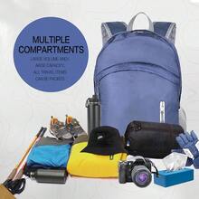 35L Waterproof Backpack Beach Foldable Lightweight Dry Wet Split HiFKing Backpack Men Women Dark Blue - Màu xanh da trời - Xem 8
