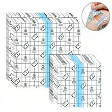 50pcs Transparent Waterproof Adhesive PU Film Tape, Breathable Waterproof Thin Blank Dressing Patch - Multicolor - View 1