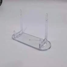 6/12件装透明桌面卡片展示架，卡片收纳架，秋季家居装饰，返校季必备 - 彩色 - 查看 9