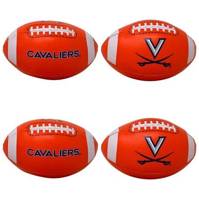 NCAA Team Colors Soft Football Official Size 4 College Sports Game Ball