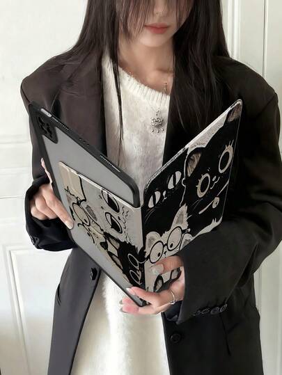 1个一体式翻盖旋转保护套，带笔槽，兼容iPad 10.9/10.2/Air第五代/Pro 11/第十代/9.7/Air 2/iPad（第七代）/iPad（第八代）/iPad Air 4/5/iPad Pro 11/iPad第十代10.9英寸（2022版）智能保护套，适用于iPad Air 13（M3 2025）/iPad Air 11（M3 2025）