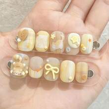 3D Buttons Gel Nail Art Mold Silicone Tools Nails Women DIY Manicure Design Multiple Shapes Button Small Model Resin Buckle Gel Molds For Accessories Supplies - ZYXP046 - Xem 8