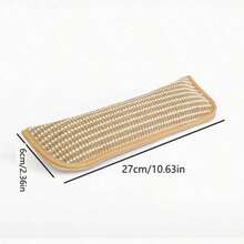 1pc Cat Toy Pillow, Bite-Resistant, Self-Entertainment, Cat Scratch Pad, Cat Toy, Cat Toy Pillow, Sisal Cat Scratch Board Pad, Scratch & Bite Resistant, Cat Filled, Cat Toy Scratching Post, Suitable For 4 Seasons, Alternative To Teaser Wand, Self-Entertainment Cat Bed Mat, Suitable As Gift For 9 Holidays. Cat Self-Entertainment, Multi-Functional Cat Bed, Pet Accessory, Non-Shedding Fabric, Long-Lasting Design, Self-Play Pillow, Cat Owner, Multi-Pet Household - Multicolor - View 10