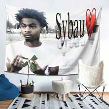 [JIT]Sybau Meme Guy Art Poster Creative Printed Tapestry, Party Home Office Decoration, A Ritualistic Gift For People With Taste - Nhiều màu - Xem 5