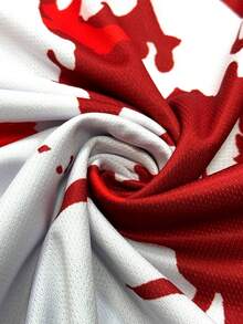 马德里 X 曼彻斯特足球系列。西班牙和英格兰主题运动上衣、户外装备和舒适的V领休闲T恤。适合比赛、训练和健身，是“白色巨人”、“银河战舰”和“红魔”球迷的理想之选。春季送礼佳品。 - 紅色 - 查看 9