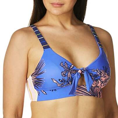 CYPNMaaji Bralette de Amarre Delantero Parte Superior de Bikini para MujerFashion