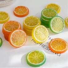 20片人造塑料柠檬片，适用于春季婚礼、母亲节、情人节、花瓶装饰。也可用于家居和餐厅装饰、卧室装饰、节日生日派对和户外花园装饰。 - 混色 - 查看 7