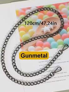 Metal Chain Crossbody Shoulder Handbag Accessory Replacement Single Purchase, DIY Wallet Making - Multicolor - View 6