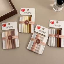 Candy Color Hair Ties, Simple Colorful Hair Ties, Basic Hair Ties, Korean Style Hair Scrunchies, Ponytail Hair Accessories For Women Rubber Bands Hair Elastics Hair Rope - HX-801 - View 3