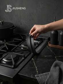1/2 Piece Silicone Stove Gap Sealing Strip - Heat Resistant Kitchen Countertop Gap Filler, Easy-To-Clean Spill-Proof Sealing Strip, Suitable For Oven And Cabinet, Stove Gap Sealing Strip, Countertop Gap Filler, Silicone Sealing Strip, Kitchen Countertop, Between Oven And Cabinet, Washing Machine And Dryer, Heat Resistant, Oil-Proof, Dust-Proof, Easy To Clean